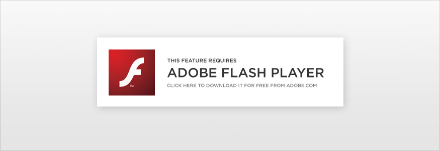 This feature requires Adobe Flash Player